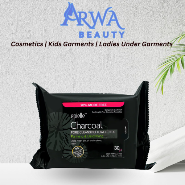 ACTIVATED CHARCOL WIPES 30 Sheets