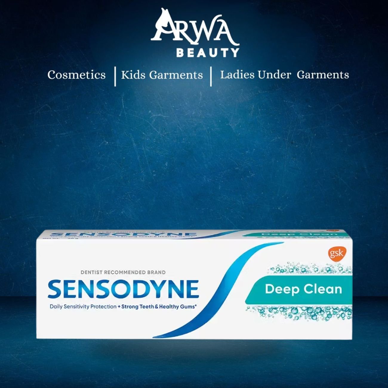 SENSODYNE TOOTHPASTE 100ML DEEP CLEAN