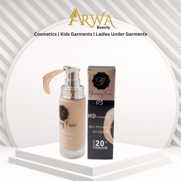 GLOWING FACE HD UV SKIN PROTECTION FOUNDATION