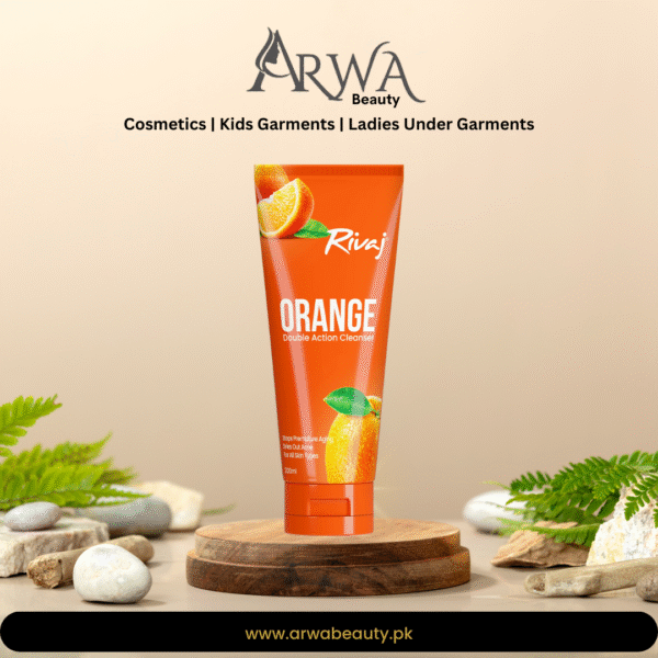 RIVAJ ORANGE DOUBLE ACTION CLEANSER - 200ML