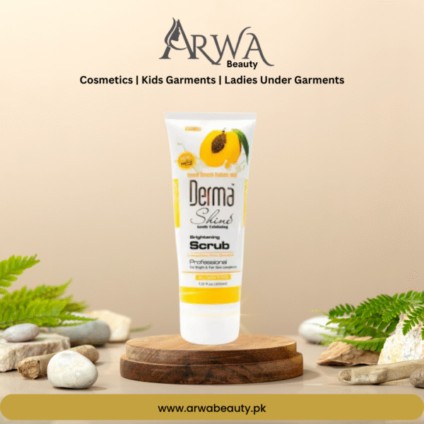 DERMA SHINE BRIGHTENING SCRUB - 200GM