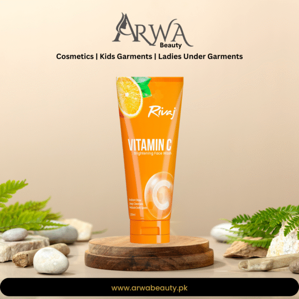RIVAJ VITAMIN C BRIGHTENING FACE WASH - 200ML