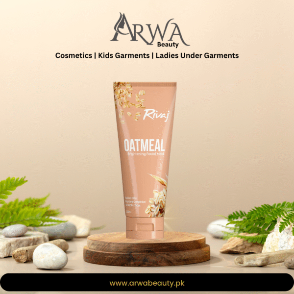 RIVAJ OATMEAL BRIGHTENING FACIAL MASK - 200ML