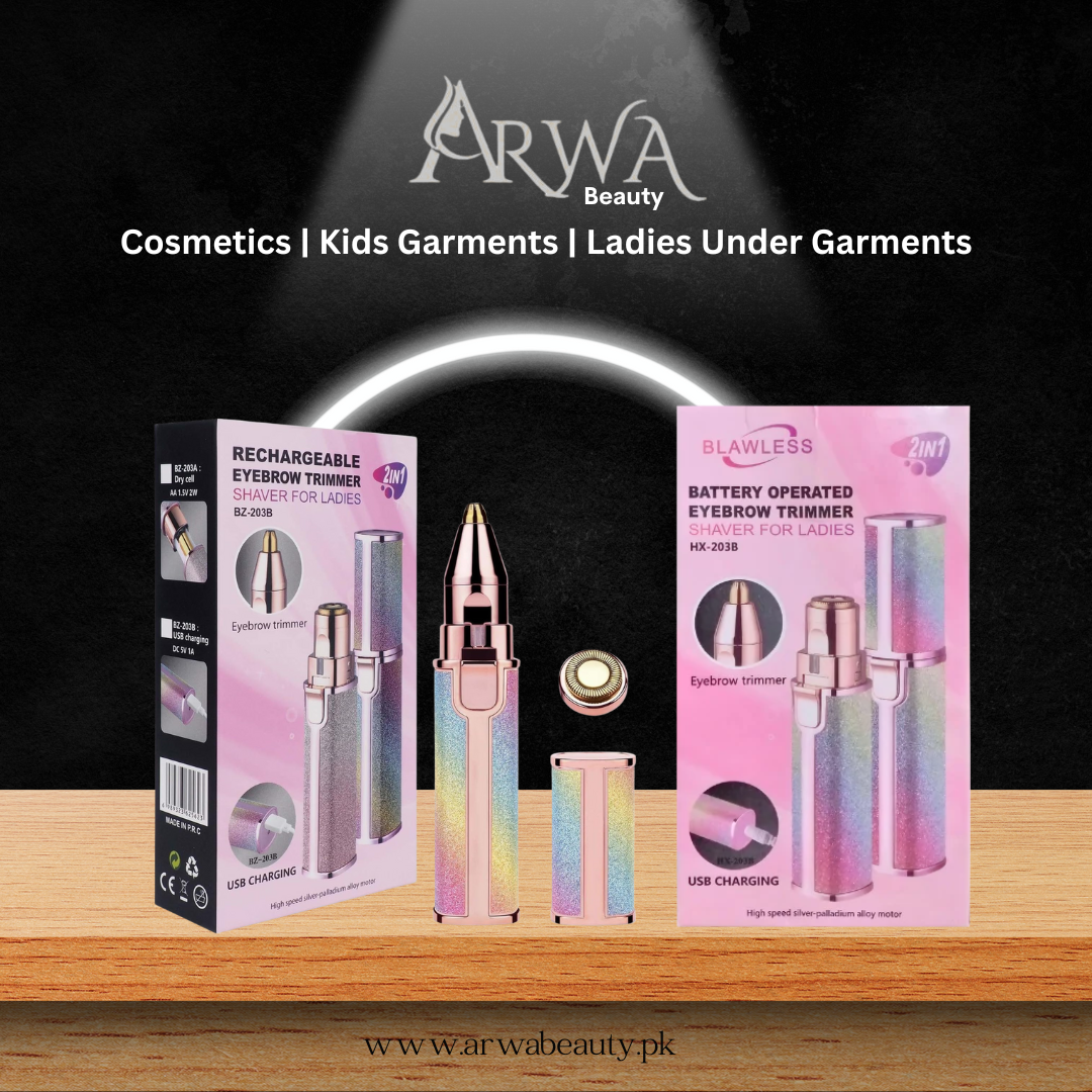 BLAELESS EYEBROW TRIMMER & SHAVER FOR LADIES HX-203B